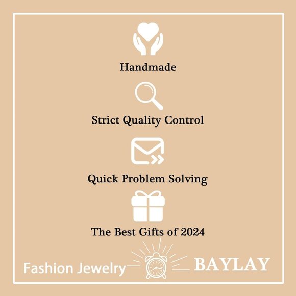 Hypoallergenic 18K Gold Plated Initial Necklace - Dainty Design for Every Day - Picture 7 of 7